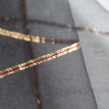 mgiełka chusta czarna vintage