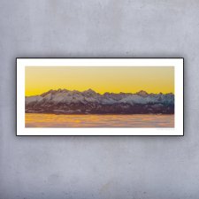 Plakat 100x50  - panorama Tatry w kolorze_16