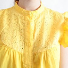 bluzka vintage żółta