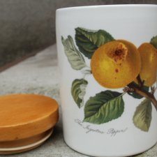 Portmeirion Pomona porcelanowy pojemnik z przykrywką użytkowy kolekcjonerski