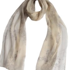 Zwiewny szal beż