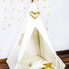 Tipi beż i złoto II
