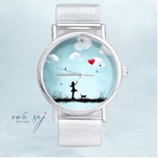 Taniej o 12 % Star Girl LOVE- zegarek + ball