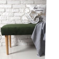Ławka siedzisko gładka zmywalna tkanina  różne kolory tapicerowana skandynawskie ławeczka sudan NA WYMIAR
