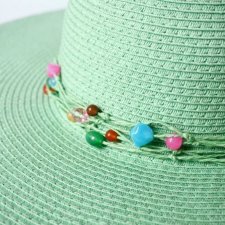 %SALE% Letni kapelusz w pięknych kolorach