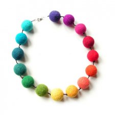 Filcowe Korale - Multikolor