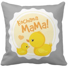 Poduszka dekoracyjna na prezent Kochana Mama dzień Matki Mamy 6779