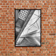 Plakat 100x70 cm Architektura_21 - Dworzec 1