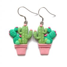 Kolczyki Kaktusy