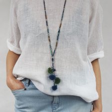 Bluzka z lnu marki New Collection