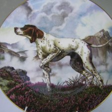 Royal Doulton 1997 "Dogs  in Action" POINTER