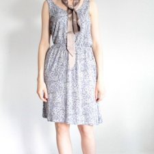 Bawełniana sukienka vintage paisley