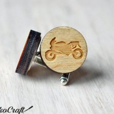 Spinki do mankietów MOTOCYKL