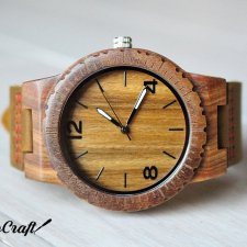 Drewniany zegarek FALCON