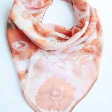 apaszka vintage Kobieca zwiewna chusta