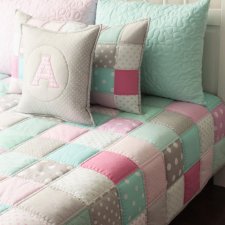 NARZUTA PATCHWORK DWUSTRONNA |LUNI| 145X200CM