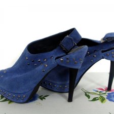 BEYCA -  ZAMSZOWE BUTY Z ĆWIEKAMI