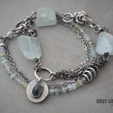 Akwamaryn multibransoletka.