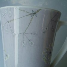 portmeirion dawn by Julie Ingham made in britain  duży porcelanowy kubek