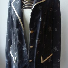 POMPOOS -   MARYNARKA JEANSOWA