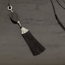 Długi naszyjnik boho