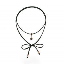 CHOKER ROSE DOTS