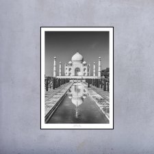 Plakat 50x70 cm - Architektura - Tadż Mahal