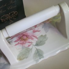 Hadida Bath Series - TOILET roll holder - ekskluzywny, łazienkowy,  angielski - hand made