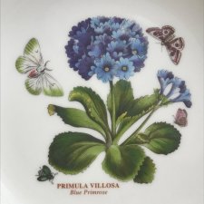 Misa 23cm ❀ڿڰۣ❀ PORTMEIRION  BOTANIC GARDEN ❀ڿڰۣ❀ Primula Villosa ❀ڿڰۣ❀ Markowa i poszukiwana  ❀ڿڰۣ❀  NIEUŻYWANA!