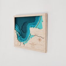 Zatoka - Trójwymiarowa Mapa Morska