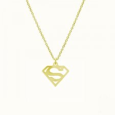 SUPERWOMAN- srebro złocone