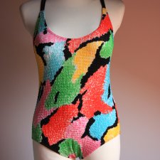 Kostium kąpielowy lata 80-te