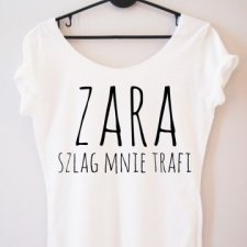 ZARA szlag mnie trafi - tshirt NOWY