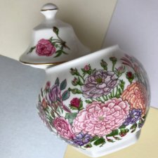 ❤ AYNSLEY ❤ Rose Garden ❤ Delikatna porcelana - rzadka seria #3