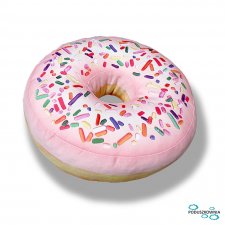 Poduszka pączek Donut mini różowy