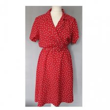 vintage polka dot