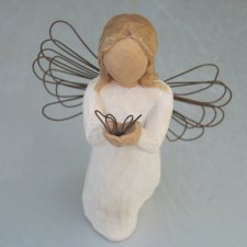 Angel of Freedom  2000& 2008    willow tree  Susan Lordi   Demdaco kolekcjonerska  autorska figurka