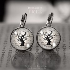 Romantic tree, dark silver