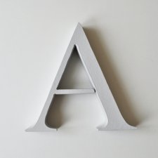 Monogram Elegance - duża, 40-sto centymetrowa pierwsza litera imienia - wszystkie literki