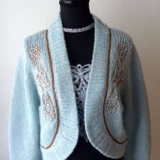 By MK  - SWETEREK Z  HAFTEM ( REZERWACJA)