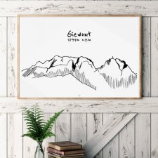Ilustracja A3 "Giewont"