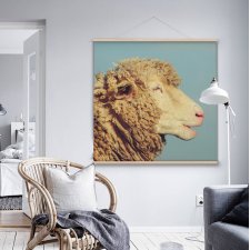 Obraz na płótnie Owca 100 x 100