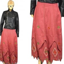 HAFTOWANA LNIANA SPÓDNICA L