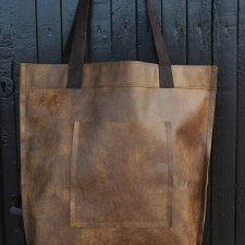 Torba Mr.m Vintage ruda skóra naturalna