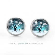 Star Girl Winter Tree - mini wkręty stalowe