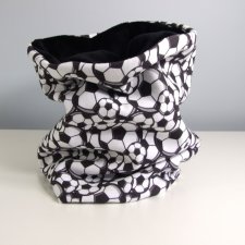 Komin szalik tuba w piłki