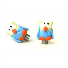 Nakrętki na  wentyle  SóWkI  SoWy  prezent