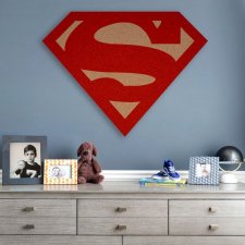 Tablica korkowa - Superman - organizer
