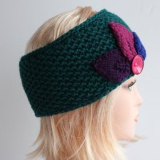 Zielona szeroka opaska