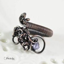 Violet ring - pierścionek w fiolecie